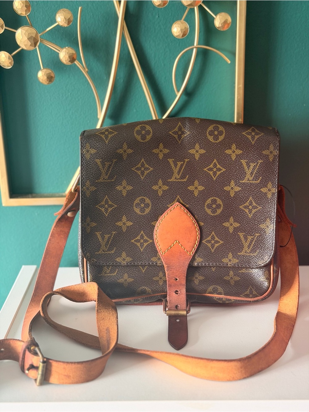 Louis Vuitton Monogram Cartouchiere MM crossbody